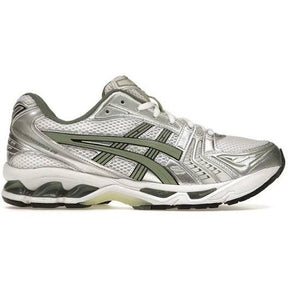 Asics Gel-Kayano 14 White Pure Silver Slate Grey Sage